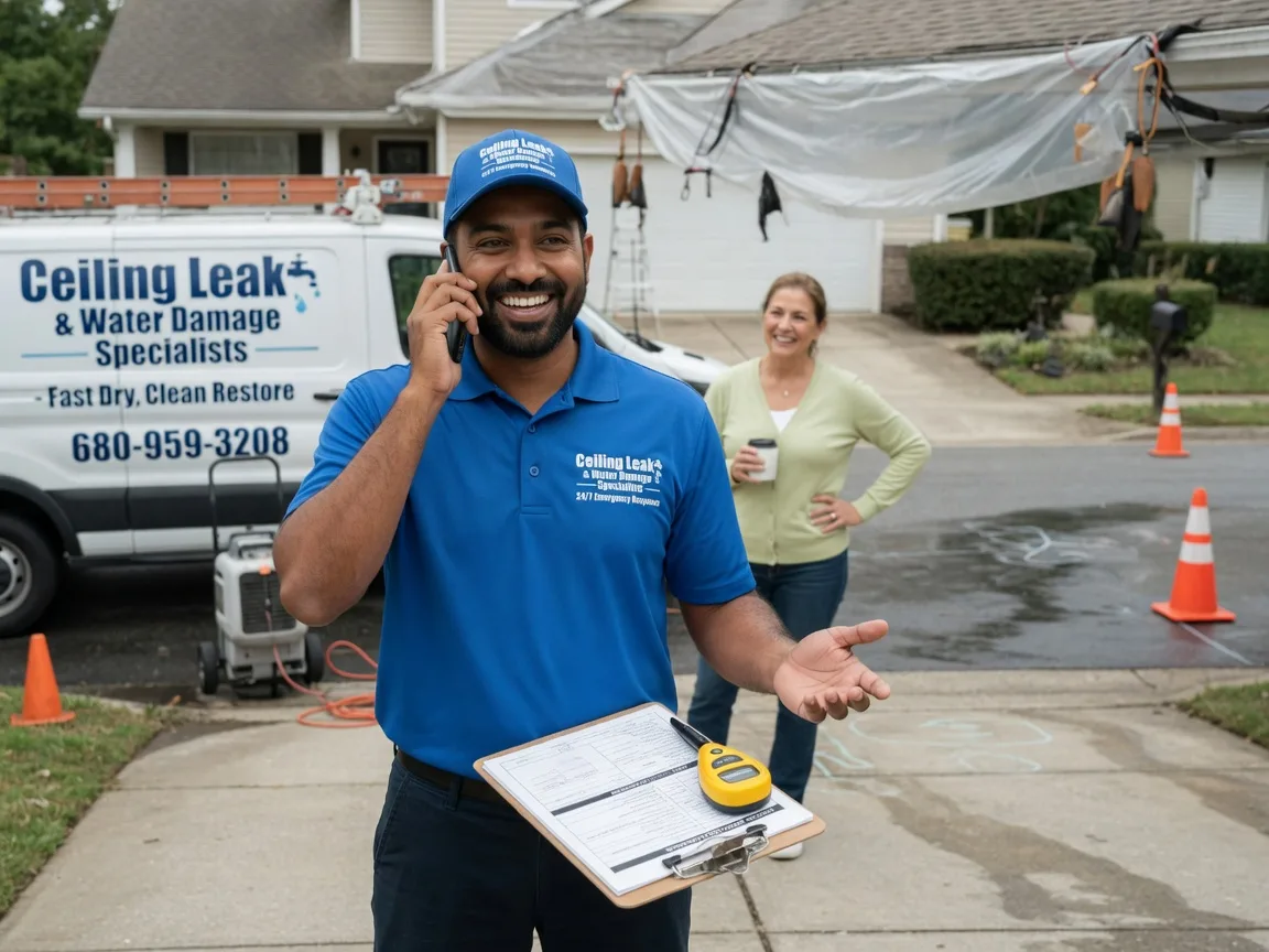 Ceiling Leak Cleanup Gouverneur, NY FAQs